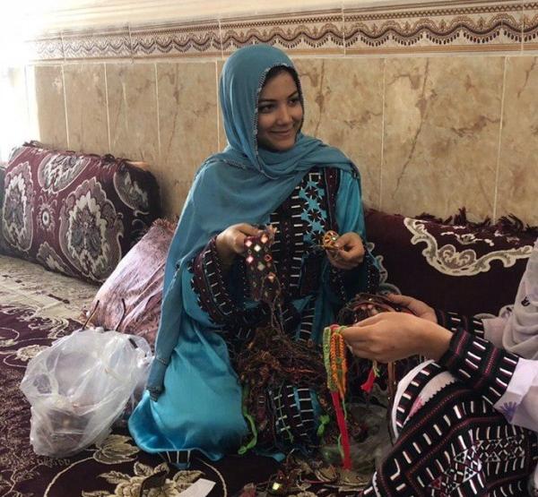 عکس دختر بلوچ مذهبی