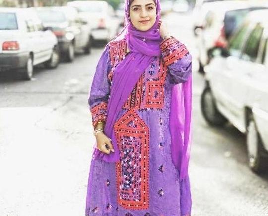 عکس دختر بلوچ مذهبی
