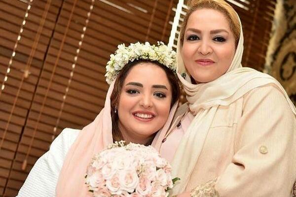 عکس سالگرد ازدواج نرگس محمدی