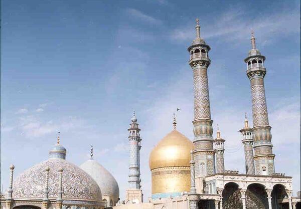 عکس گنبد حرم حضرت معصومه
