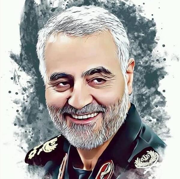 عکسهای شهادت حاج قاسم سلیمانی در عراق
