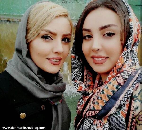 عکس از صورت دختر ایرانی