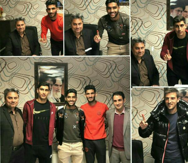 عکس بازیکنان جدید پرسپولیس