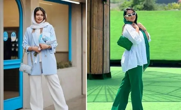 عکس دنیا جهانبخت در دوران بارداری