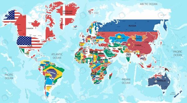 عکس تصاویر کره زمین نقشه