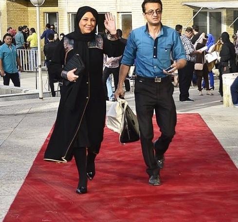 عکس بهنوش بختیاری و برادرزاده اش