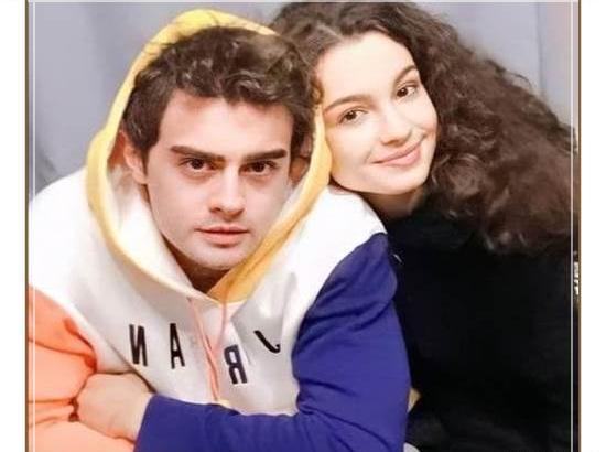 عکس بهنوش بختیاری و برادرزاده اش