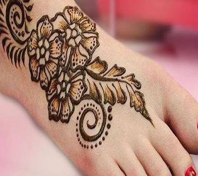 عکسهای طرح حنا روی دست