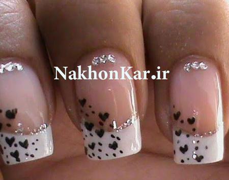 عکس کاشت ناخن پودر