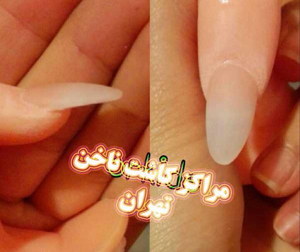 عکس کاشت ناخن پودر