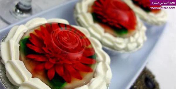 عکس ژله تزریقی گل رز
