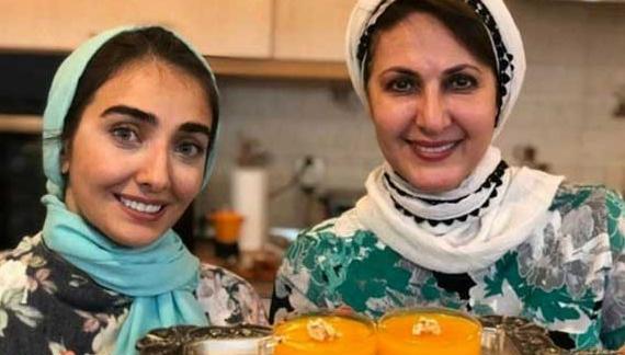 عکس فاطمه گودرزی با لباس لری