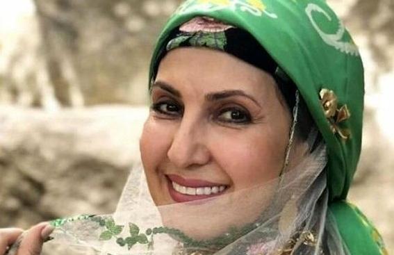 عکس فاطمه گودرزی با لباس لری