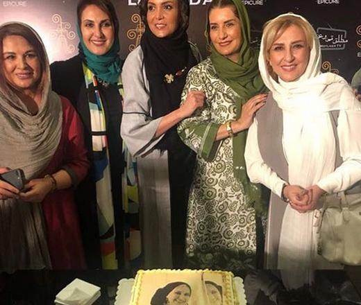 عکس فاطمه گودرزی با لباس لری