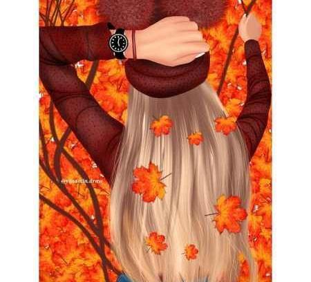 عکس نقاشی فانتزی پاییز