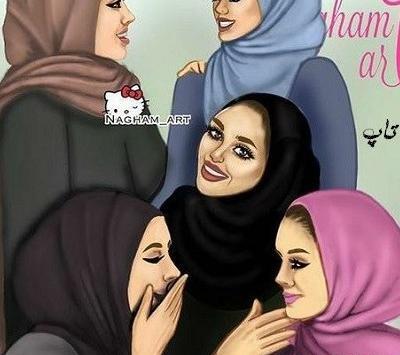 عکس پروفایل دخترونه دونفره کارتونی