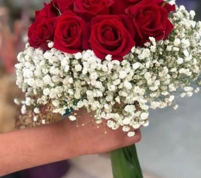 عکس دسته گل طبیعی عروس
