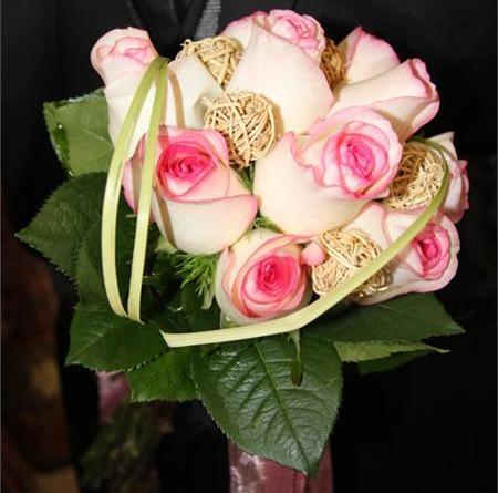عکس دسته گل طبیعی عروس