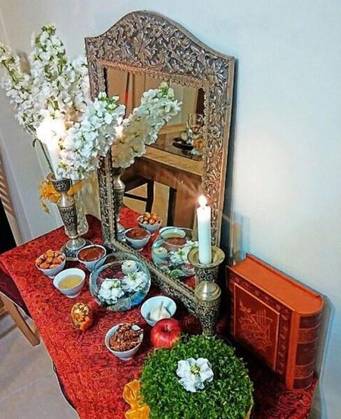 عکس سفره هفت سین عید نوروز ۱۴۰۰