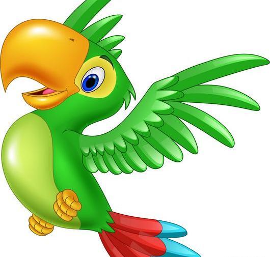 عکس کارتونی طاووس