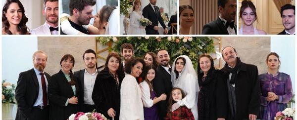 عکس عروسی ییلدیز در سریال سیب ممنوعه
