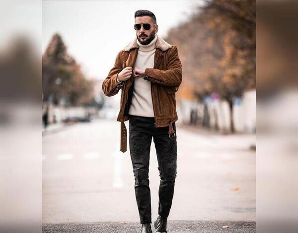 ژست عکس مردانه شیک