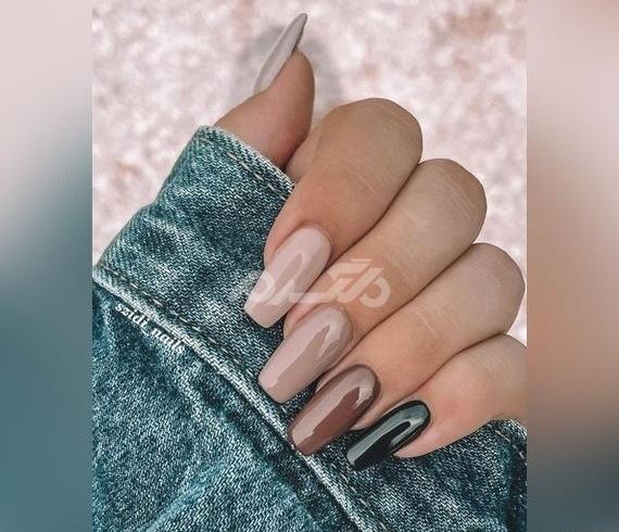 عکس کاشت ناخن شیک و ساده
