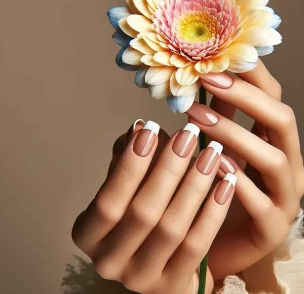 عکس کاشت ناخن شیک و ساده