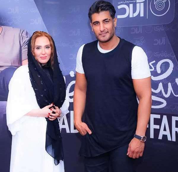 عکس همسر شهاب مظفری