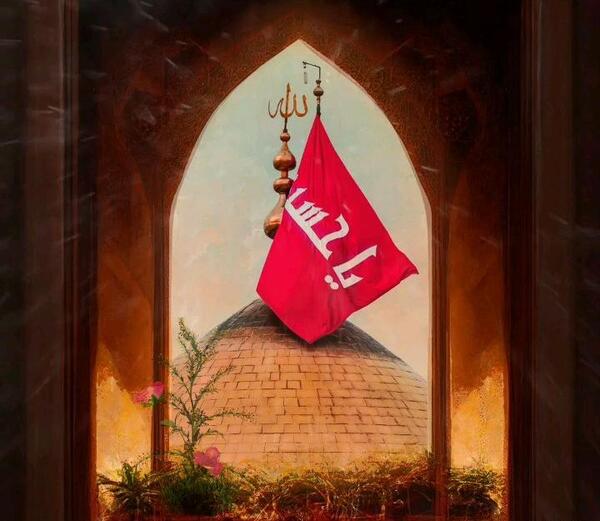 عکس حرم امام حسین گیف