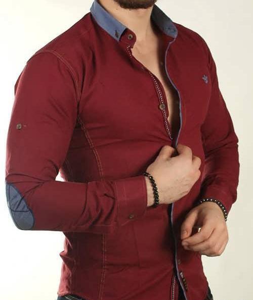 عکس یقه مردانه