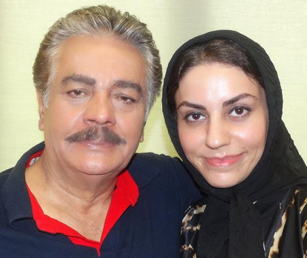 عکس چنگیز وثوقی و همسرش