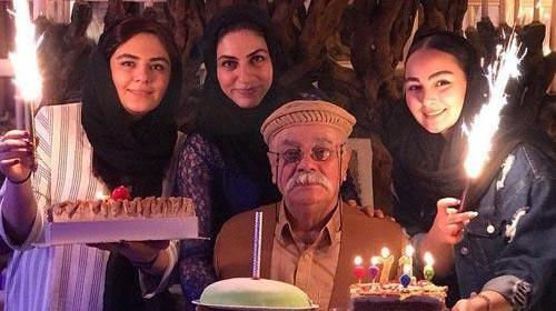 عکس چنگیز وثوقی و همسرش