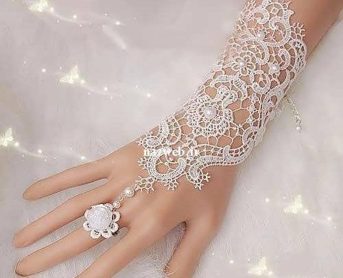 عکس دستکش عروس