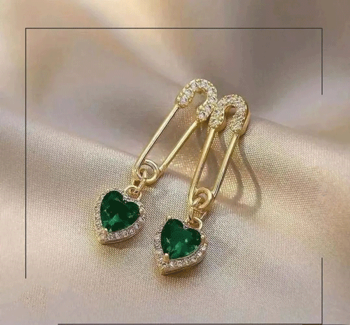 عکس گوشواره نگینی