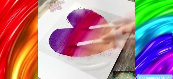 عکس نقاشی ساده آبرنگ