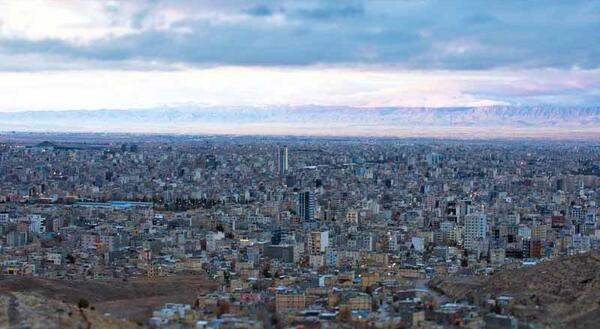 عکس غروب برج میلاد