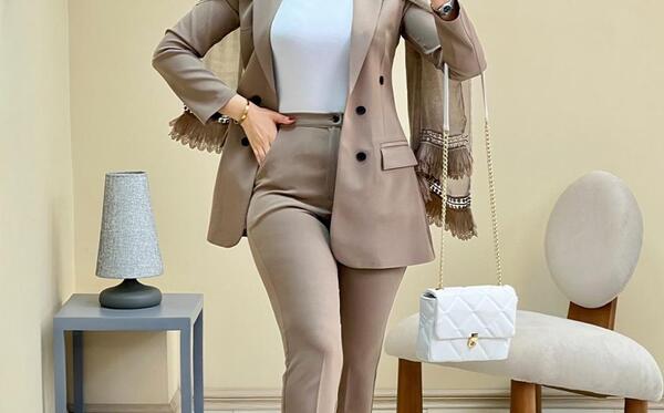 عکس کت و شلوار شیک زنانه