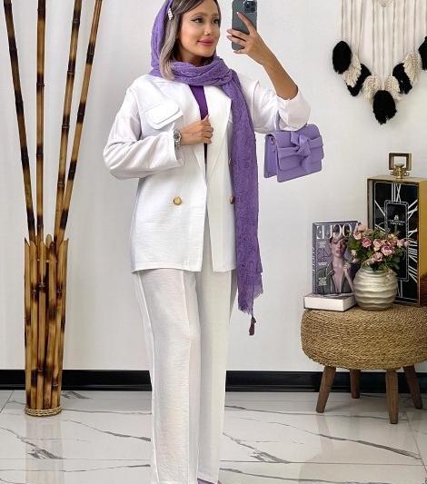 عکس کت و شلوار شیک زنانه