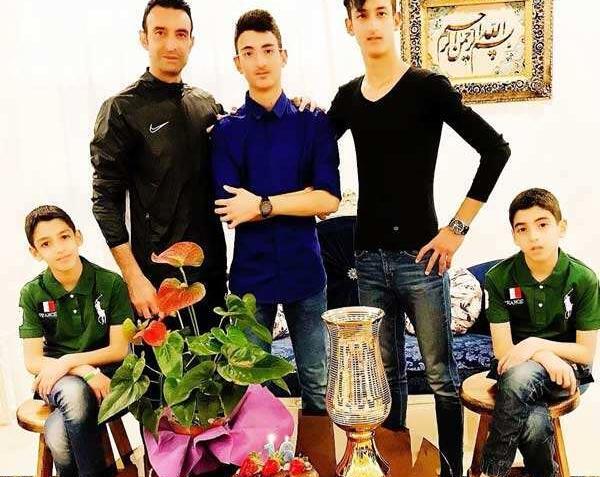 عکس نوشته رضا تولدت مبارک