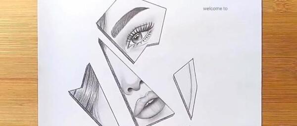 عکسهای نقاشی غمگین دخترانه