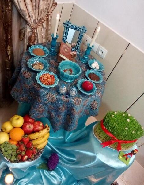 عکس سفره هفت سین ساده۱۴۰۰