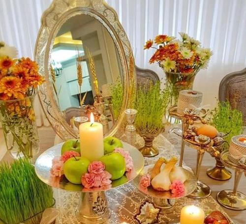 عکس سفره هفت سین خیلی زیبا