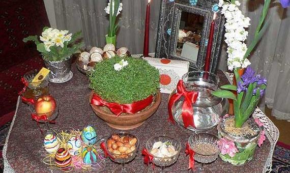 عکس سفره هفت سین خیلی زیبا