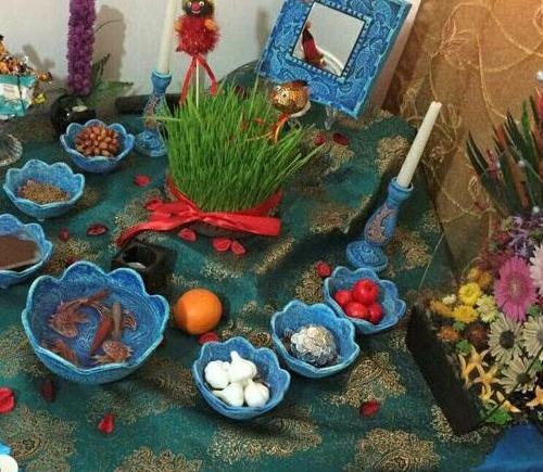 عکس سفره هفت سین خیلی زیبا