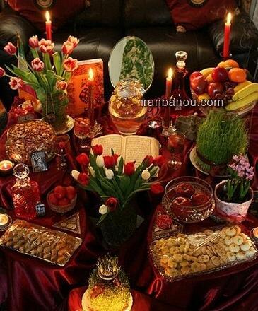 عکس سفره هفت سین خیلی زیبا
