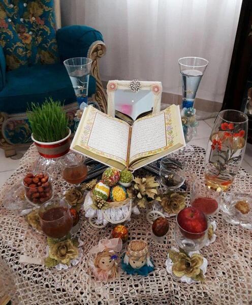 عکس سفره هفت سین خیلی زیبا