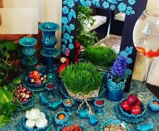عکس سفره هفت سین خیلی زیبا