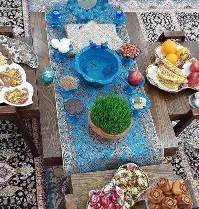عکس سفره هفت سین خیلی زیبا