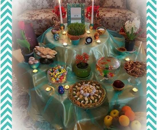 عکس سفره هفت سین خیلی زیبا